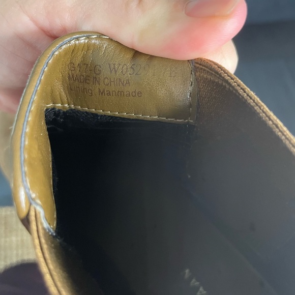 Cole Haan 7 Brown Suede Booties Ankle Pull on Boots - Picture 8 of 8